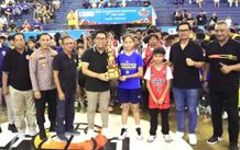 Wawali Arya Wibawa Buka Wali Kota Cup XV Bola Basket Basket