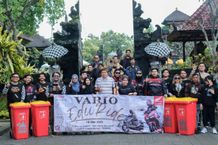 Vario EduRide: Touring, Edukasi, dan Aksi Sosial Komunitas Honda Menuju Goa Lawah Bali Eduride