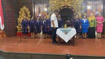 Dilantik Jadi Ketua GOW dan Puspa Karangasem, Ny. Anggreni Pandu Dorong Peran Aktif Perempuan Dukung Program Pemerintah Lantik