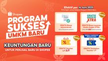 Perkuat Digitalisasi UMKM, Shopee Berikan Tambahan Dukungan ‘Program Sukses UMKM Baru’ UMKM