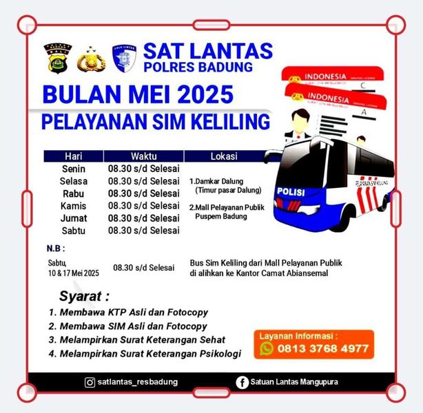 SIM KELILING BADUNG