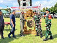 Buka TMMD Ke-124, Bupati Sutjidra Harapkan Kolaborasi TNI, Pemkab, dan Masyarakat Selesaikan Program Infrastruktur di Desa Depeha TMMD Ke-124