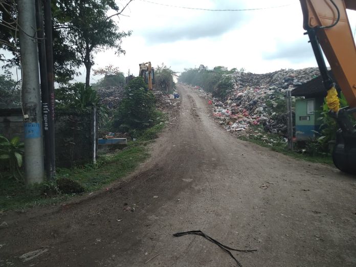 Kondisi terkini TPA Mandung yang berlokasi di Kecamatan Kerambitan, Tabanan.