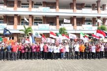 Jumbara III PMR-PMI Kota Denpasar Digelar, Ratusan Peserta Bidik Tiket Untuk Ikuti Jumbara Tingkat Provinsi Bali Jumbara III PMR-PMI Kota Denpasar