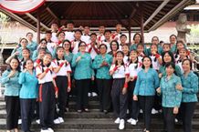 Semarak HKG PKK ke-53, PKK Tabanan Tidak Semangat Anak Muda Bali Menuju Pemimpin Masa Depan HKG
