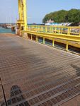 Cuaca Buruk, Kapal LCT Arjuna Giri Nusa Kandas di Perairan Padangbai LCT