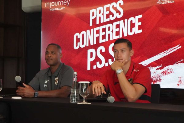 Press Conf Timnas di The Meru