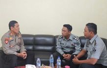 Bahas Pengamanan dan Pemantauan, Lapas Tabanan Laksanakan Koordinasi dengan Samapta Polres Tabanan Pengamanan dan Pemantauan