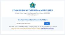 Cara Cek Pengumuman Hasil SPMB SD Negeri di Denpasar dan Prosedur Daftar Ulang SPMB SD