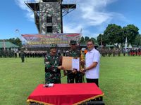 Danrem 163/Wira Satya Resmi Tutup TMMD ke 124 di Bali Utara TNI