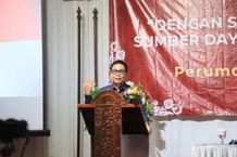 Komitmen Tingkatkan Layanan Air Bersih, Wawali Arya Wibawa Buka Sarasehan HUT ke-28 Perumda Tirta Sewakadarma HUT