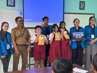 Gandeng KKN Unwar, Desa Sumerta Kelod Gelar Edukasi Menabung Sejak Dini Menabung