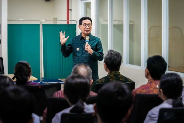 Pengarahan di RSD Mangusada