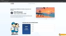 SPMB SMP Negeri di Denpasar Dimulai Hari Ini Tangkapan Layar Aplikasi SPMB SD Negeri