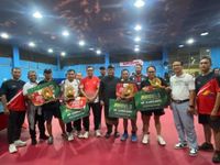 Sekda Alit Wiradana Tutup Gelaran Turnamen Tenis Meja Hari Pajak di Kota Denpasar Tutup