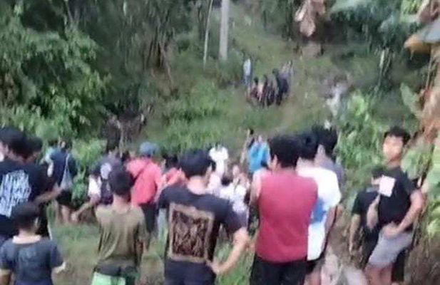 ibu anak terseret