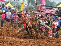 Arsenio Siap Taklukkan Seri Kedua Kejurnas Motocross dengan CRF250R motocross