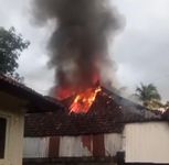 Ditinggal Pulang Kampung, Rumah Kontrakan di Yeh Malet Karangasem Ludes Terbakar Kebakaran