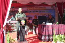 Kunjungan Pangdam ke Kodim Tabanan Jadi Motivasi Pengabdian Prajurit di Wilayah Kunjungan Pangdam