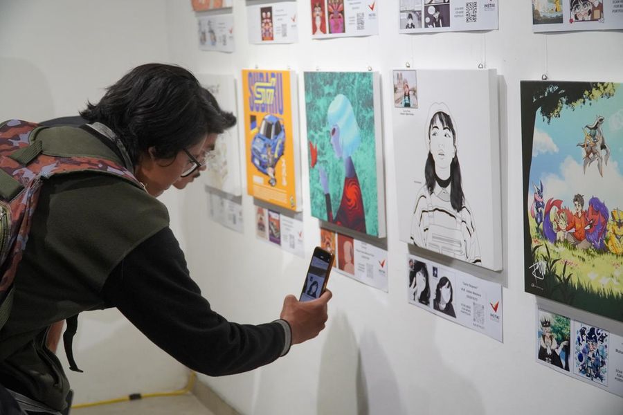 Pameran DKV INSTIKI di TAT Art Space, Merayakan Kreativitas dan Personal Branding Mahasiswa