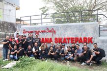 Bupati Sanjaya dan Jajaran Tinjau Singasana Skate Park Bupati Sanjaya dan Jajaran Tinjau Singasana Skate Park