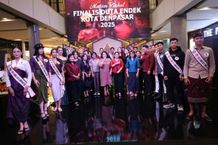 10 Pasang Finalis Unjuk Bakat di Malam Bakat Pemilihan Duta Endek Kota Denpasar Endek