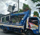 Jelang Gerak Jalan 45, Dishub Karangasem Perbaiki 47 Lampu Penerangan Jalan di Sepanjang Rute LPJU