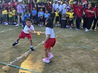 Puluhan Murid TK Ikuti Lomba Estafet Menyusun Ring di Singaraja Murid TK
