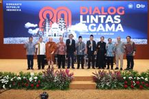 DJP Perkokoh Semangat Kemerdekaan dengan Doa Bersama Lintas Agama Pajak Agama