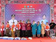 Puncak HKG PKK ke-53, Rai Wahyuni Sanjaya Serukan Perkuat Kolaborasi dan Gerakan Nyata PKK dengan Pemerintah HKG