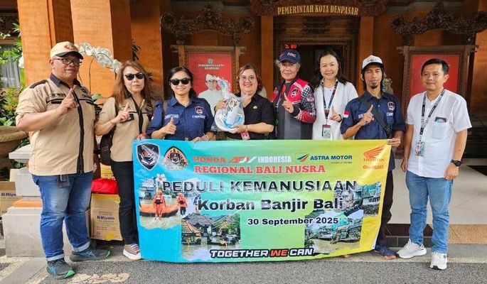 Aksi Peduli Kemanusiaan, HAI Regional Bali Nusra Bantu Korban Banjir dengan Peralatan Masak