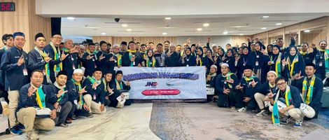 BaliPortalNews_ JNE Umrah JNE Berangkatkan 1.643 Karyawan Ibadah Umrah