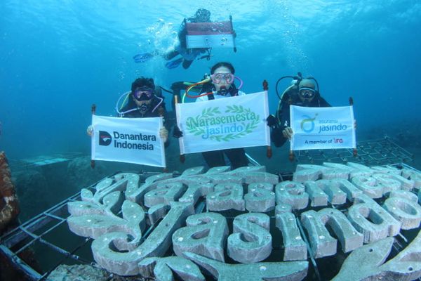 Lewat Narasemesta, Jasindo Lestarikan Terumbu Karang dan Dukung Wisata Berkelanjutan
