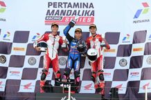 Melesat dengan CBR600RR, Pebalap Astra Honda Dominasi Podium 600cc di Mandalika Mandalika