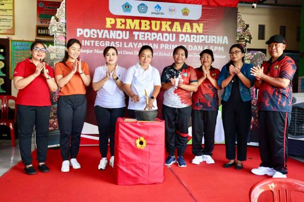 Sagung Antari Jaya Negara Buka Posyandu Paripurna Integrasi Layanan Primer
