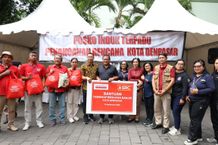 Wujud Kepedulian, Pemkot Denpasar Terima Bantuan Tanggap Bencana dari Peguyuban SRC Bantuan Tanggap Bencana