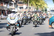 Demi Ciptakan Situasi yang Kondusif, Polres dan Kodim Tabanan Gelar Patroli Sinergitas Keliling Kota Patroli Sinergitas