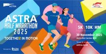 Penjualan Tiket Astra Half Marathon 2025 Dibuka 11 September 2025 Penjualan Tiket Astra Half Marathon 2025 Dibuka 11 September 2025