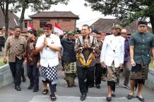 Bupati Sanjaya Sambut Menteri Kebudayaan Fadli Zon di Tabanan, Budaya Jadi Aset untuk Masa Depan Sambut