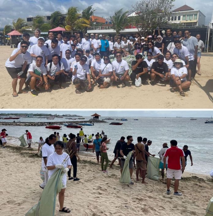 Dukung Gerakan Bali Bersih Sampah, Yayasan Sahabat Multi Bintang dan Seven Clean Seas Gelar Aksi Bersih Pantai Bintang