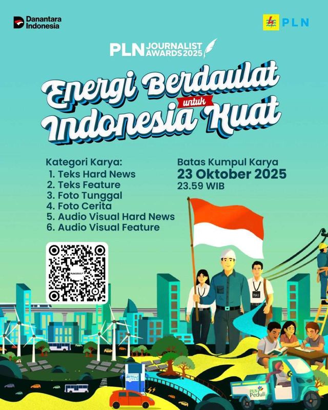 Ajang PLN Journalist Awards 2025 Dibuka, Apresiasi untuk Pewarta Penggerak Literasi Energi Nasional