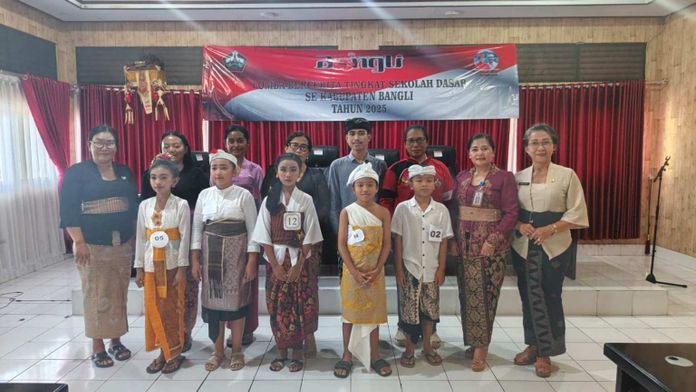 Siswa SD se-Kabupaten Bangli Unjuk Kebolehan dalam Lomba Bercerita