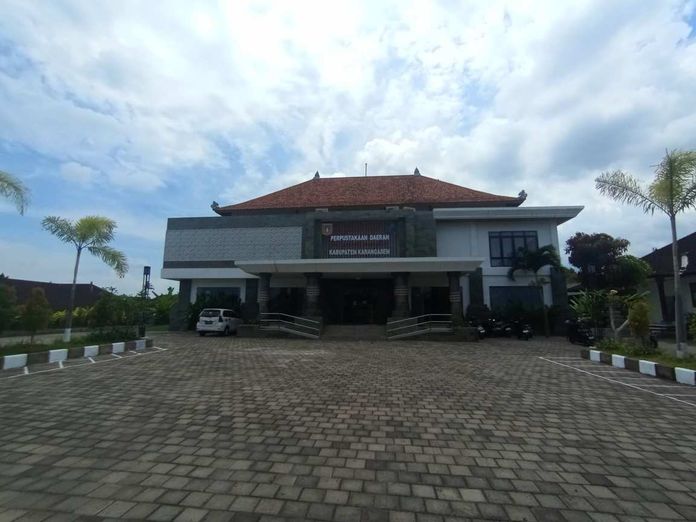 BaliPortalNews_ Perpustakaan Minat Baca Warga Karangasem Masih Rendah