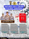 Jadwal SIM Keliling Polres Tabanan Bulan Oktober 2025 Jadwal SIM Keliling Polres Tabanan Bulan Oktober 2025