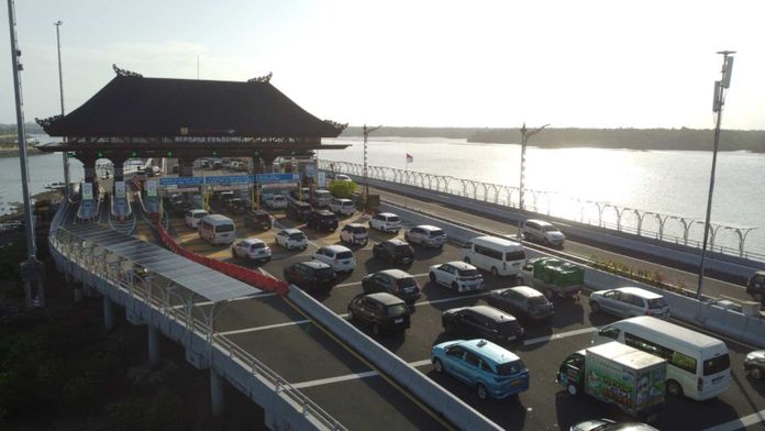 BaliPortalNews_ TOL BALI MANDARA 14,9 Juta Kendaraan Melintas di Tol Bali Mandara hingga September 2025