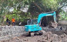 Pemasangan Bronjong di Tengading Capai 95 Persen, BPBD Karangasem Kebut Mitigasi Banjir Pemasangan Bronjong di Tengading Capai 95 Persen, BPBD Karangasem Kebut Mitigasi Banjir
