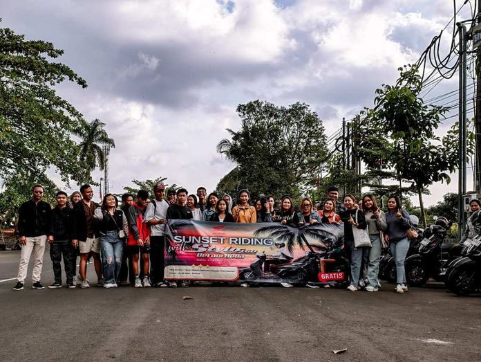 Gen Z Tabanan Nikmati Sensasi Sunset Riding Bareng Honda Stylo 160 _Admin2 Gen Z Tabanan Nikmati Sensasi Sunset Riding Bareng Honda Stylo 160