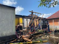 Musibah Kebakaran Menimpa Warga Banjar Angseri, Sebabkan Kerugian Hingga Rp300 Juta Kebakaran