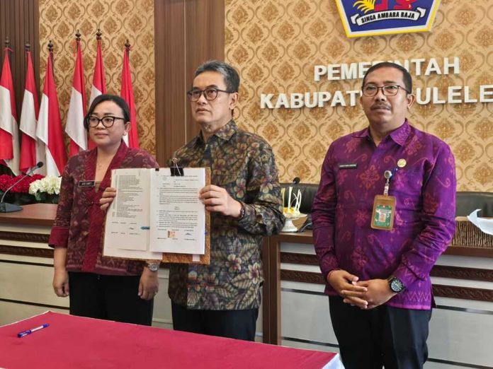PKS _bpn Pemkab Buleleng Tandatangani PKS Optimalisasi Pemungutan Pajak Pusat dan Daerah Tahap VII Tahun 2025