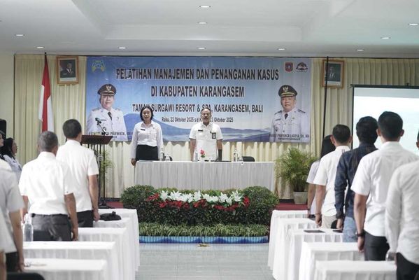 Perkuat Perlindungan Sosial, Karangasem Gelar Pelatihan Penanganan Kasus Perempuan dan Anak